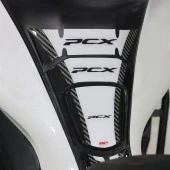 GP Kompozit Honda PCX 125 / 150 2018-2020 Uyumlu Tank Pad Beyaz - 4