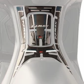 GP Kompozit Yamaha NMAX 125 / 155 2021-2024 Uyumlu Tank Pad Seti Kırmızı - 4