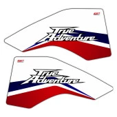 GP Kompozit Honda Africa Twin CRF1100L Adventure 2020-2023 Uyumlu Tank Pad Seti Beyaz - 5