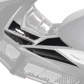 GP Kompozit Honda Forza 250 2018-2025 Uyumlu Yan Alt Ayak Pad Siyah - 5