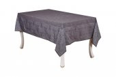 Finezza Ayda Lüx Jakar Polycotton Füme TP Kumaş  Masa Örtüsü 160x220 cm - 1244 - 7