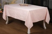 Finezza Ayda Lüx Jakar Polycotton Pudra TP Kumaş  Masa Örtüsü 160x220 cm - 1245 - 6