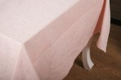 Finezza Ayda Lüx Jakar Polycotton Pudra TP Kumaş  Masa Örtüsü 160x220 cm - 1245 - 9