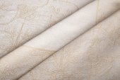 Finezza Ayda Lüx Jakar Polycotton Bej TP Kumaş  Masa Örtüsü 160x220 cm - 1246 - 2
