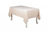 Finezza Ayda Lüx Jakar Polycotton Bej TP Kumaş  Masa Örtüsü 160x220 cm - 1246 - 6