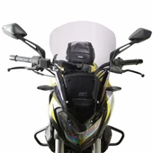 GP Kompozit Bajaj Dominar 250 / 400 2017-2024 Uyumlu Ön Cam Füme - 8