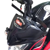 GP Kompozit Bajaj Pulsar NS 200 2011-2024 Uyumlu Uzun Tur Camı Şeffaf - 4