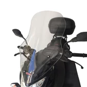 GP Kompozit Bajaj Pulsar NS 200 2011-2024 Uyumlu Uzun Tur Camı Şeffaf - 3