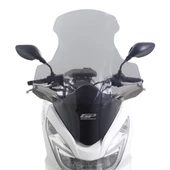 GP Kompozit Honda PCX 125 / 150 2014-2017 Uyumlu Elcikli Ön Cam Füme - 4