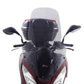 GP Kompozit Honda PCX 125 / 150 2014-2017 Uyumlu Ön Tur Cam Füme - 1