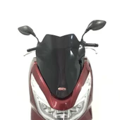 GP Kompozit Honda PCX 125 / 150 2014-2017 Uyumlu Spor Ön Cam Şeffaf - 2