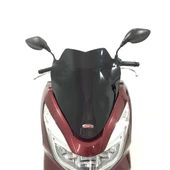 GP Kompozit Honda PCX 125 / 150 2014-2017 Uyumlu Spor Ön Cam Şeffaf - 7
