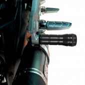 GP Kompozit Bajaj Dominar 250 / 400 2017-2024 Uyumlu Egzoz Koruma Takozu Siyah - 3
