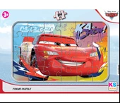 Disney Cars (Arabalar) Lisanslı Frame Puzzle/Yapboz 24 parça - 3
