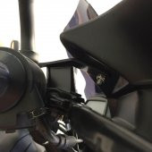 GP Kompozit Bajaj Dominar 250 / 400 2017-2024 Uyumlu Elcik Koruma Siyah - 5