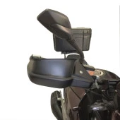 GP Kompozit Bajaj Dominar 250 / 400 2017-2024 Uyumlu Elcik Koruma Siyah - 7