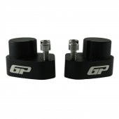 GP Kompozit Bajaj Pulsar NS 200 2011-2023 Uyumlu Gidon Yükseltme Siyah - 2