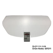 GP Kompozit GP211 Universal Rüzgar Saptırıcı (Deflektör) Şeffaf - 1