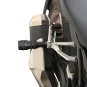 GP Kompozit Honda CB250R 2018-2024 Uyumlu Egzoz Koruma Takozu Siyah - 4