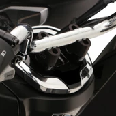 GP Kompozit Honda PCX 125 / 150 2018-2024 Uyumlu Gidon Yükseltme Siyah - 3