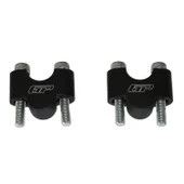 GP Kompozit Honda PCX 125 / 150 2018-2024 Uyumlu Gidon Yükseltme Siyah - 2