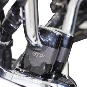 GP Kompozit Honda PCX 125 / 150 2018-2024 Uyumlu Gidon Yükseltme Siyah - 7
