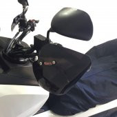 GP Kompozit Honda PCX 125 / 150 2014-2017 Uyumlu Elcik Koruma Füme - 1