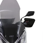 GP Kompozit Honda PCX 125 / 150 2018-2024 Uyumlu Elcik Koruma Şeffaf - 5