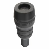 GP Kompozit Yamaha MT-25 2015-2024 Uyumlu Egzoz Koruma Takozu Siyah - 2