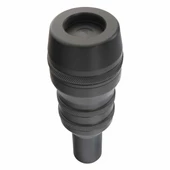 GP Kompozit Yamaha MT-25 2015-2024 Uyumlu Egzoz Koruma Takozu Siyah - 6