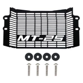 GP Kompozit Yamaha MT-25 2020-2024 Uyumlu Radyatör Koruma Siyah - 3