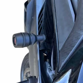 GP Kompozit Yamaha R25 2019-2024 Uyumlu Motor Koruma Takozu Siyah - 5