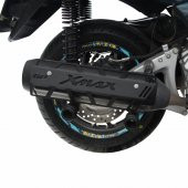 GP Kompozit Yamaha XMAX 250 2011-2017 Uyumlu Egzoz Koruma Kapağı Siyah - 1