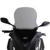GP Kompozit Yamaha XMAX 250 / 400 2014-2017 Uyumlu Baskılı Ön Tur Camı Füme - 4