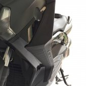 GP Kompozit Yamaha XMAX 250 / 400 2014-2017 Uyumlu Bacak Koruma Siyah - 4