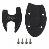 GP Kompozit Honda PCX 125 / 150 2018-2024 Uyumlu Ayak Genişletme Siyah - 4