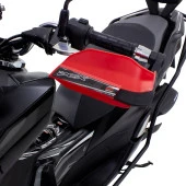 GP Kompozit Honda PCX 125 / 150 2014-2024 Uyumlu Plastik Elcik Koruma Siyah - 7