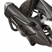 GP Kompozit Honda PCX 125 2021-2024 Uyumlu Egzoz Koruma Demiri Siyah - 2