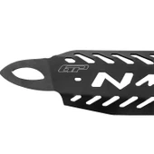 GP Kompozit Yamaha NMAX 125 / 155 2021-2024 Uyumlu Spor Egzoz Koruma Kapağı Siyah - 5