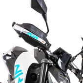 GP Kompozit CF Moto 250 NK 2018-2022 Uyumlu Plastik Elcik Koruma Siyah - 2