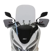 GP Kompozit Honda PCX 125 2018-2020 Uyumlu Ön Cam Şeffaf - 1
