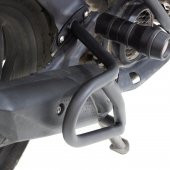 GP Kompozit Honda Dio 2021-2024 Uyumlu Egzoz Koruma Demiri Siyah - 3