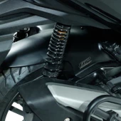 GP Kompozit Honda Forza 250 2021-2025 Uyumlu Arka Çamurluk Siyah - 3