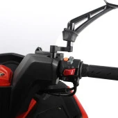 GP Kompozit Kymco DT X360 2021-2023 Uyumlu Ayna Genişletme Siyah - 4