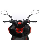 GP Kompozit Kymco DT X360 2021-2023 Uyumlu Ayna Genişletme Siyah - 5