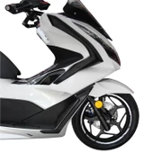 GP Kompozit Honda PCX 125 / 150 2021-2024 Uyumlu Alt Bacak Koruma Siyah - 5