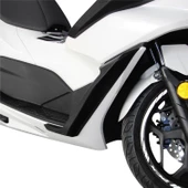 GP Kompozit Honda PCX 125 / 150 2021-2024 Uyumlu Alt Bacak Koruma Siyah - 3