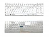 Toshiba Satellite L50-B-1N0 L50-B-1NE L50-B-1NF Klavye Beyaz TR thumbnail 2