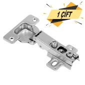 Hanaks Mobilya Dolap Kapak Menteşesi Düz Tas Menteşe (1 ÇİFT) - 1