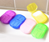 Sarı Plastik Kutulu Kağıt Sabun - 2